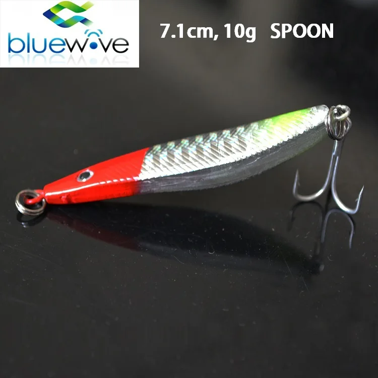 

2015 Bluewave New Design Spoons--10g 7.1cm, 5pcs/lot