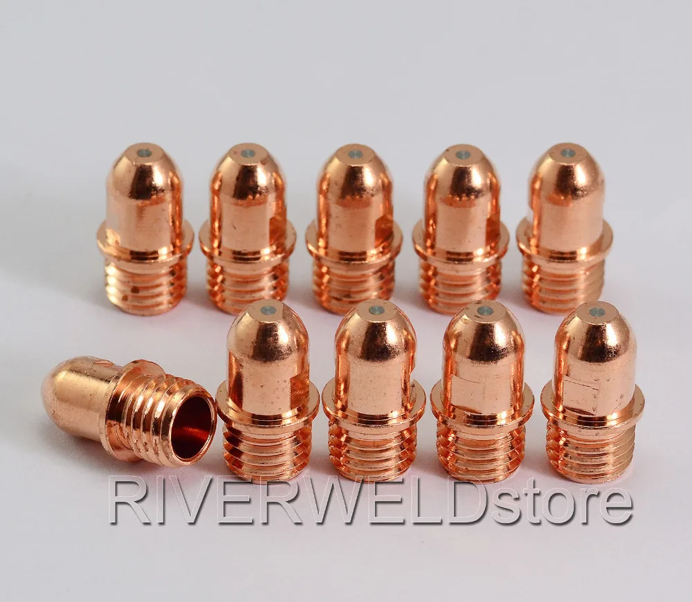 10 шт. плазменные электроды C1376 + наконечники 1371 Cebora CP160 HP100 MP100 CB100 CB150 PR0034|plasma
