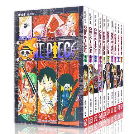 10 Books One Piece Vol 41 42 43 44 45 46 47 48 49 50 Japan Graphic Novel Manga Comic 10 Books Set China Chinese Edition New Aliexpress