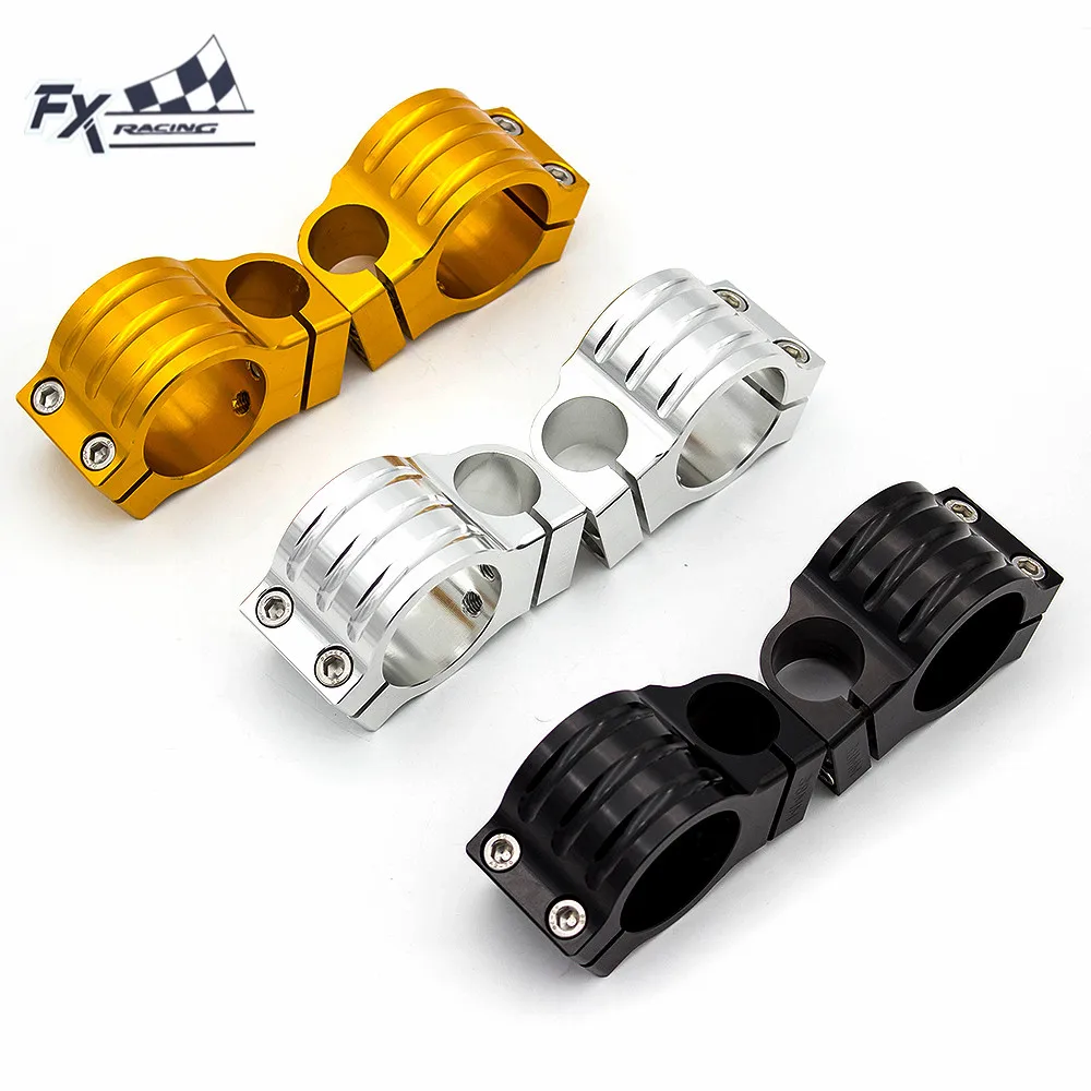 50MM CNC 7/8" 22mm Handlebar Clip On Motorcycles Handlebar Clip On