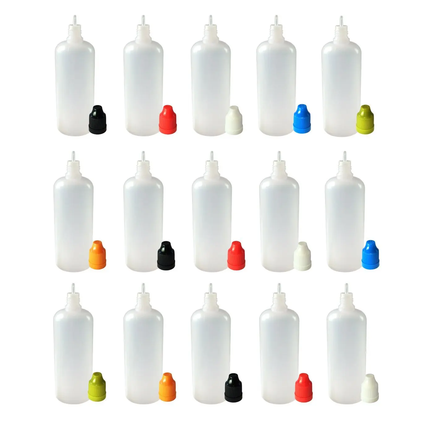Buy 100mL LDPE Plastic Bottle Long Thin Tip Child