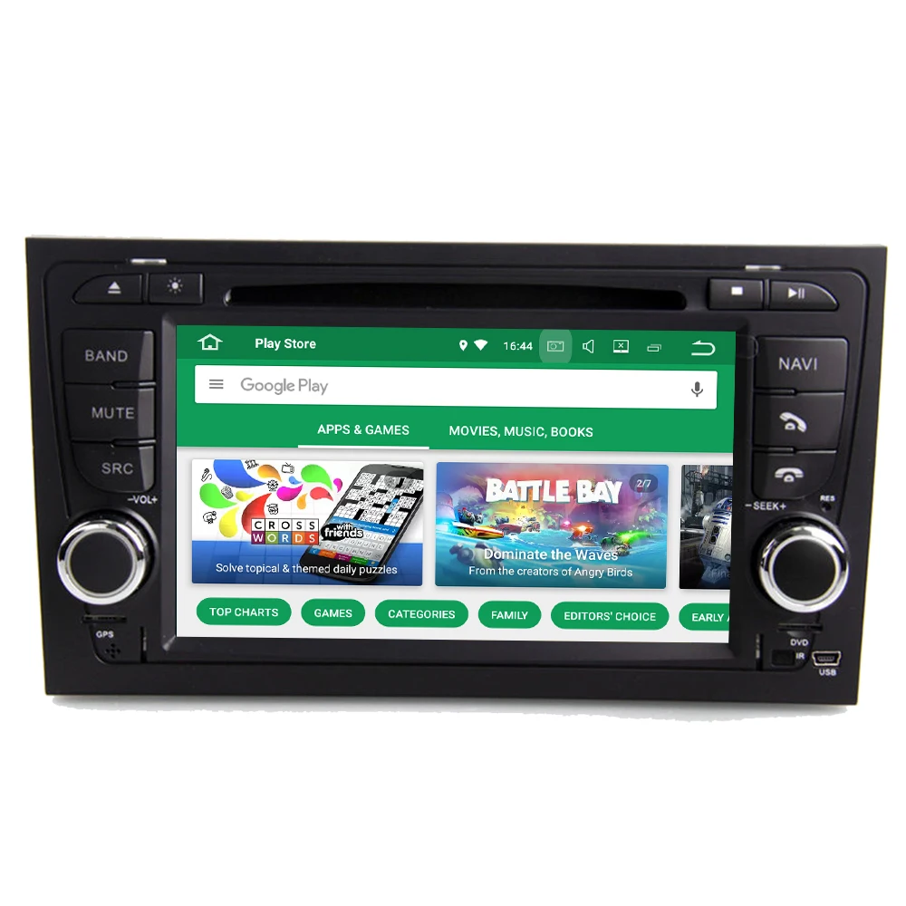 Discount RoverOne Android 8.0 Car Multimedia System For Audi A4 S4 RS4 Radio Stereo DVD GPS Navigation Media Music Player PhoneLink 1