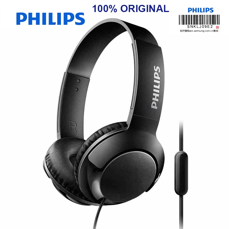 Philips SHL3075 бас проводной Headphopne с оголовьем стиль провода управления