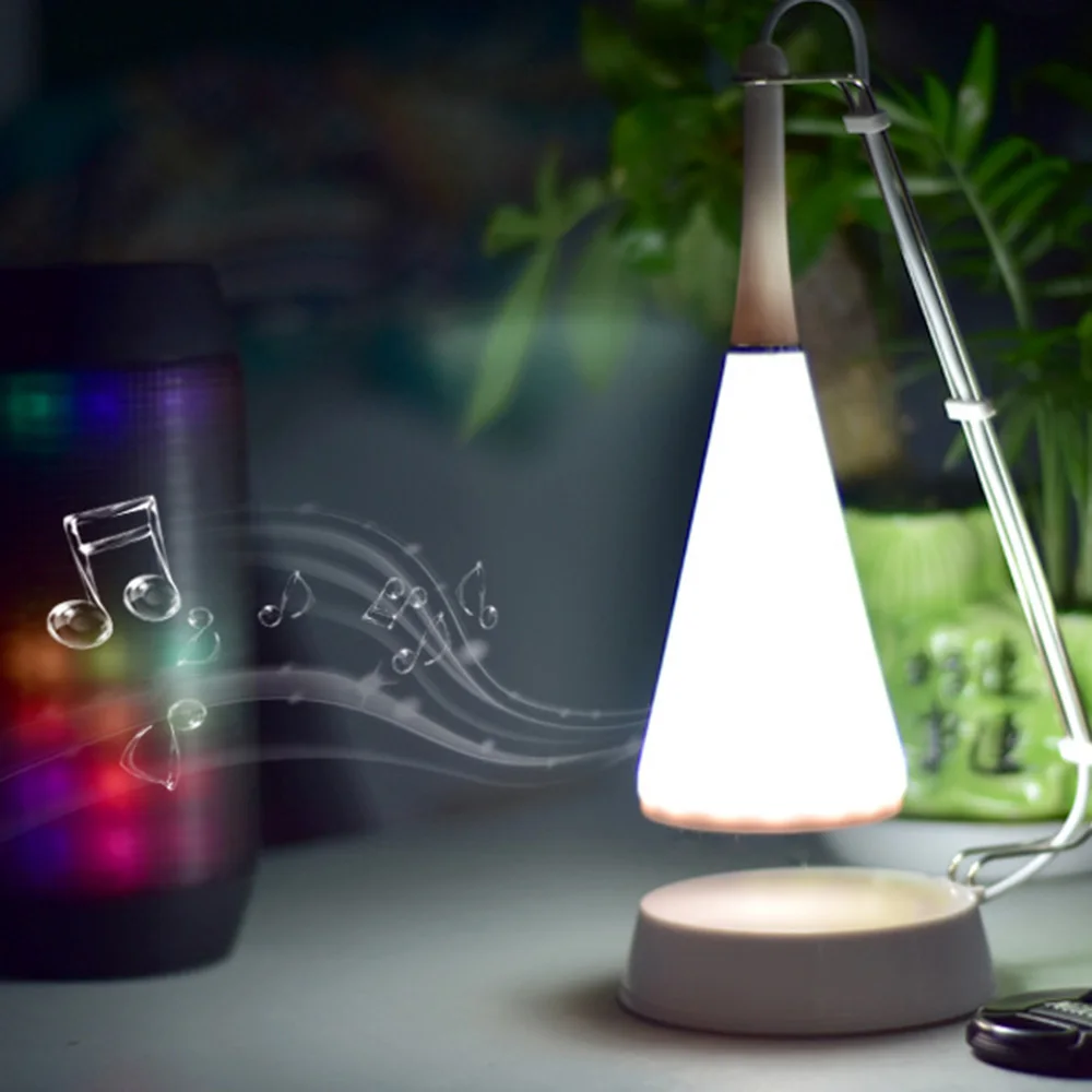 

Wireless Bluetooth Speaker Desk Lamp USB Touch 5V LED Table Night Light Smart Music Stereo Speaker Table Desk Lamp