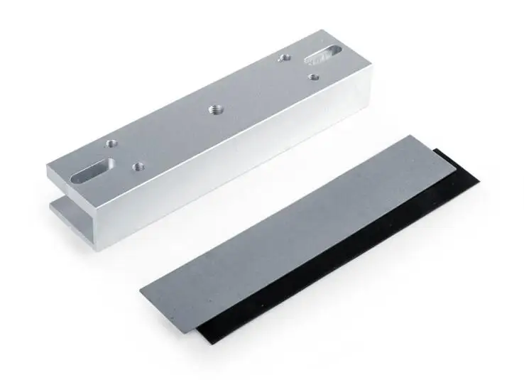 U shape bracket for 280KG/600LBS electric lock for frameless