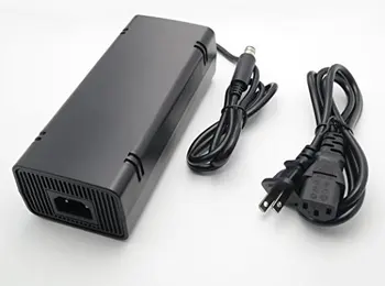 

US Plug AC Adapter Charging Charger Power Supply Cord Cable for Xbox 360 Xbox360 E Brick Game Console