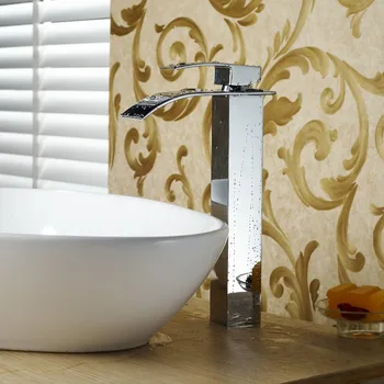 

Waterfall and top basin faucet