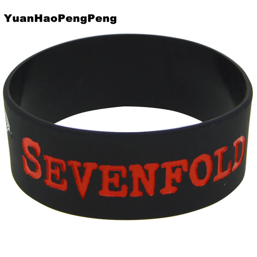 1 шт. дюйм широкий Avenged Sevenfold силиконовый резиновый браслет классический