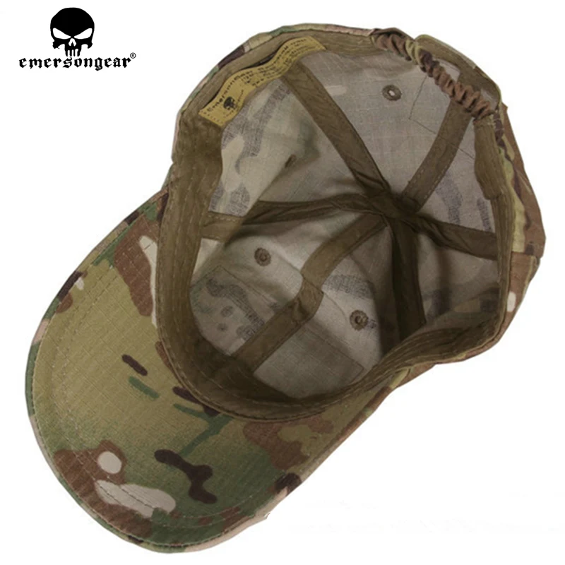 Baseball Cap Camouflage Hat Tactical Hat Multicam EMERSON Baseball Cap Tactical Cap Anti-scrape Grid Fabric camouflage MC EM8560 Hunting Caps