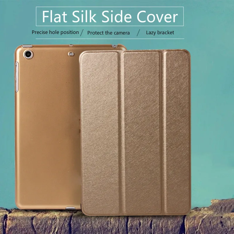 

Protective Cover Silk Pattern Thin Leather Case For Pad 2 3 4 5 6 Pro9.7 Pro10.5 Pro12.9 mini1 mini2 mini3 mini4