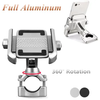 

OUTERDO Bicycle Phone Holder MTB Bike Mount Clip Mobile Handlebar Support Navigation Cycling Aluminium Alloy Phone Mount Bracket