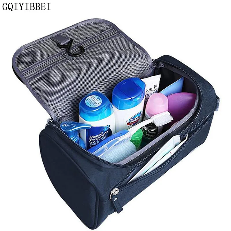 GQIYIBBEI přenosné cestovní vodotěsné polyesterové zip skladovací taška pro spodní prádlo kosmetické organizér držák může Hung balíček  t