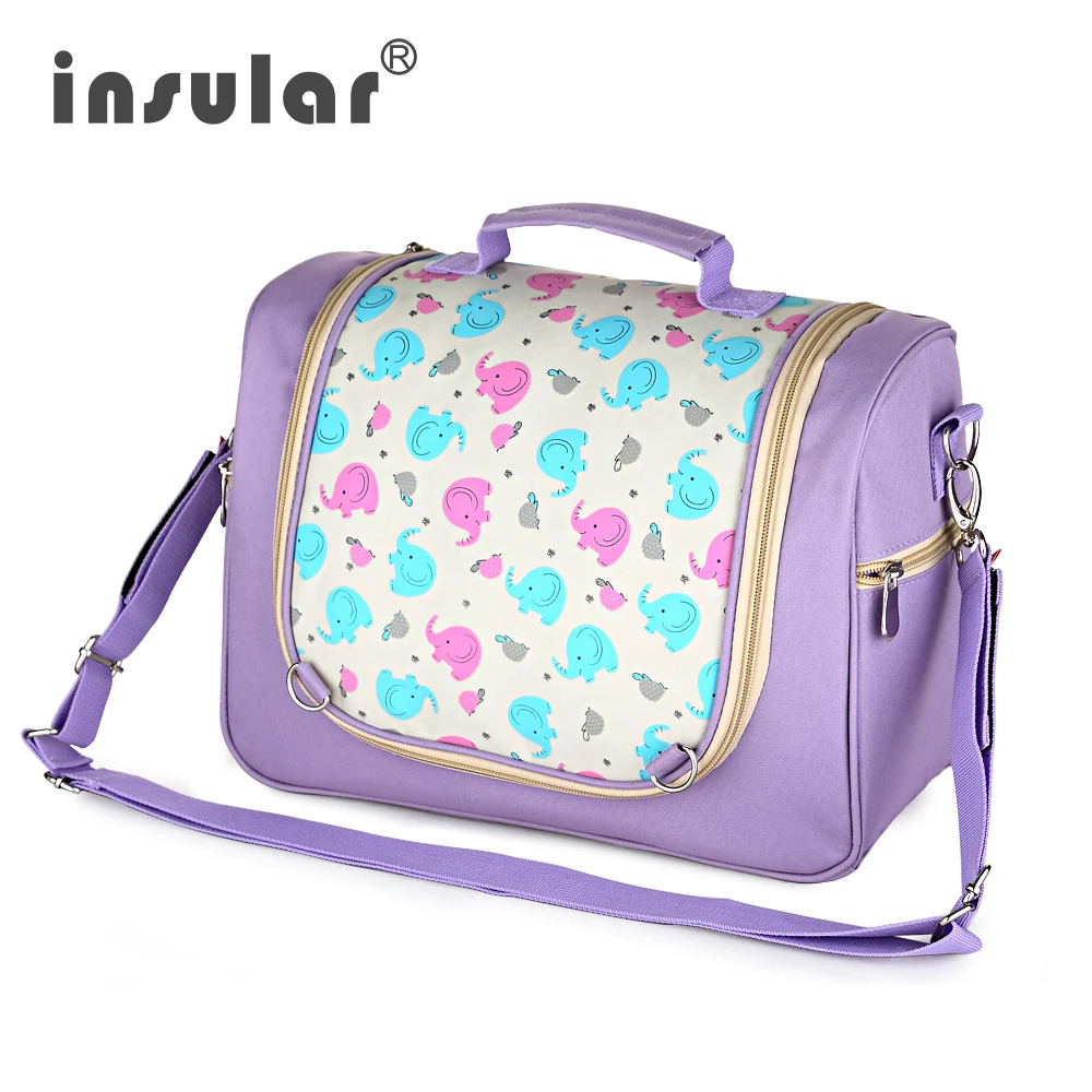 

Insular New Style Mommy Bag for Baby Multifunctional Mummy Messenger Diaper Bags Large Capacity Mother Handbag Baby Stroller Bag