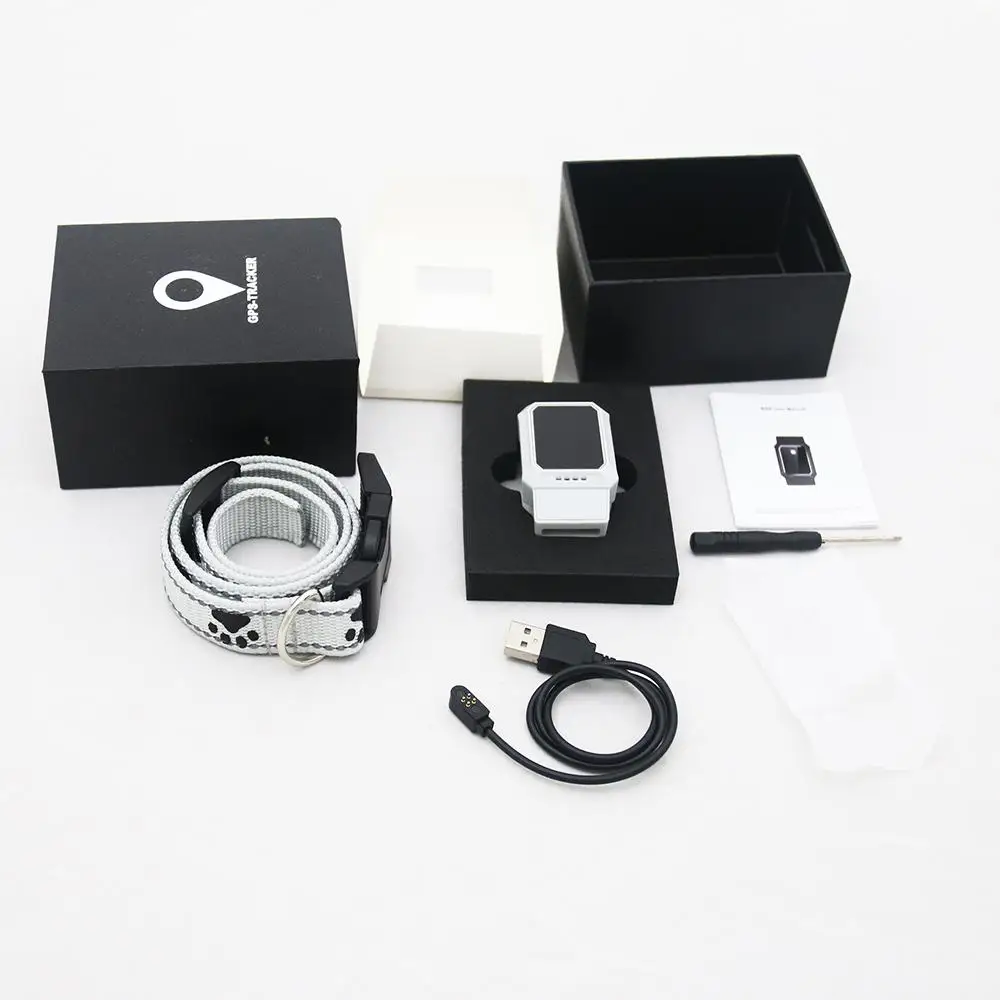 Animal de Estimação Gato em Tempo Localizador de Segurança Rastreador Real Rastreamento Colar R20 Gps Gsm Cão
