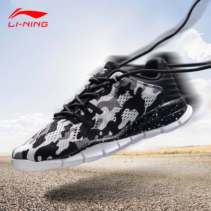 Женские Легкие беговые кроссовки Li Ning 2018 из дышащей ткани с светильник кой