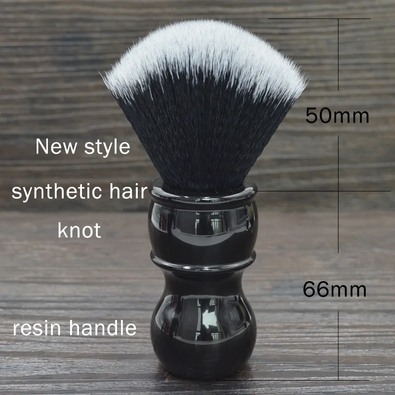 DS мягкая капитан форма черный синтетический волос узел Черная смола ручка щетка для бритья для мужчин влажный бритвенный инструмент