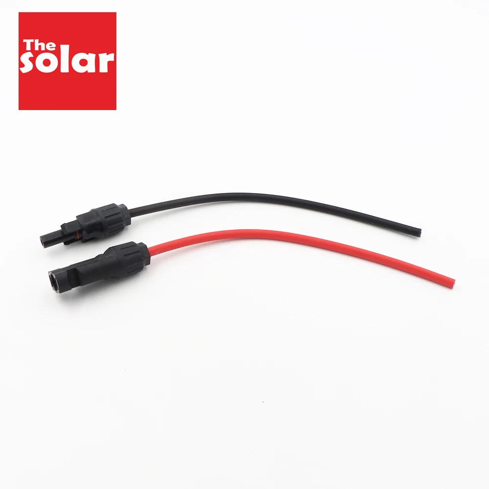 Удлинительный кабель 10/12/14 AWG PV солнечный соединитель медный провод с коннектором