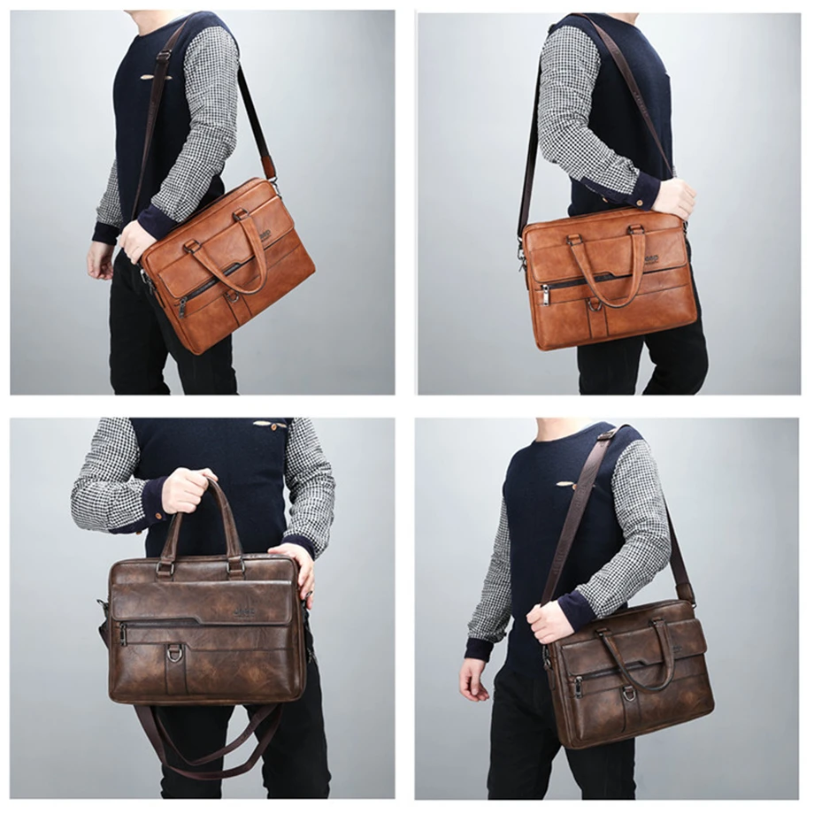 JEEP BULUO Men Briefcase Bag