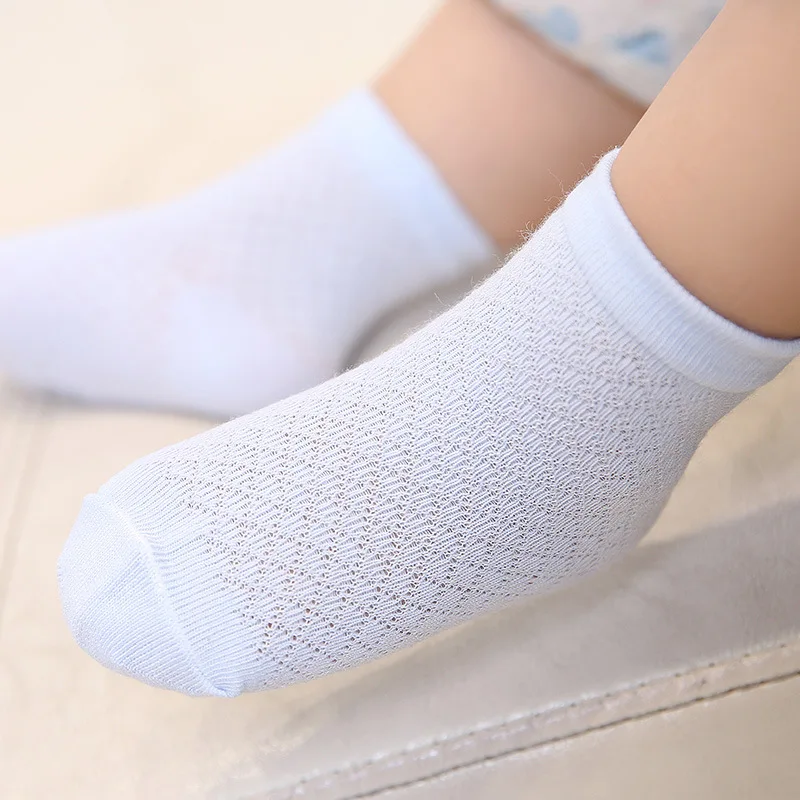 Новый 6 пар/лот детские носки летние тонкие сетки для маленьких мальчиков девочек высокое качество хлопковые носки для 2-для детей 12 лет
