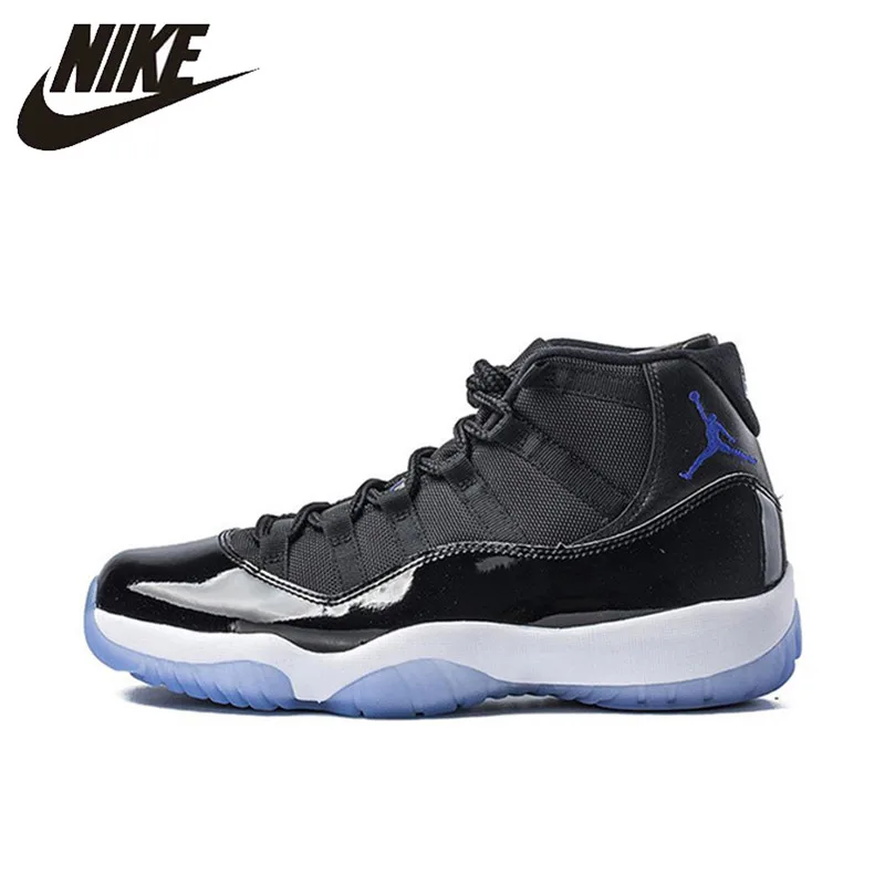 Original New Arrival Authentic Nike Air Jordan 11 Space Jam Breathable Men's Basketball Shoes Sports Sneakers