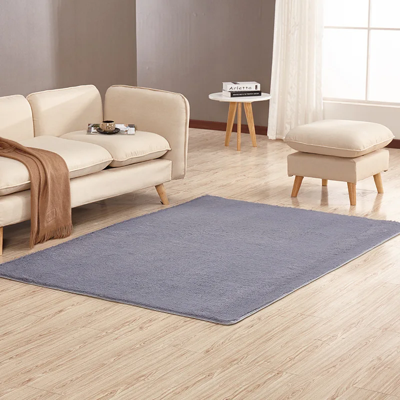 Non slip Soft Short Plush Carpet Modern Absorbent Rug Living Room Pad Coffee Table Blanket Bedroom Cushion Bedside Yoga Mat|Carpet| - AliExpress