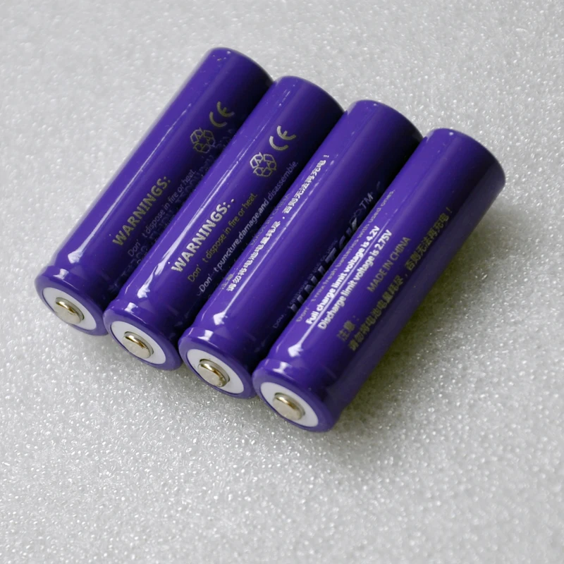 12 20 шт/упаковка 14500 ICR3.7v литий ионная батарея 1200 мАч ячейка AA Размер для лазерного