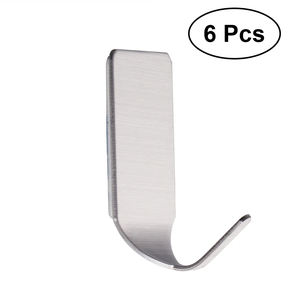 Wall Hooks Heavy Duty Self Adhesive 304 Stainless Steel Coat Hooks Wall