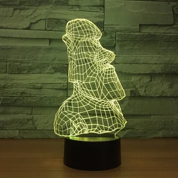 

Abstract Creative Sleeps 3d Night Light Usb Remote Touch switch 3d Light Christmas gift for baby room lights