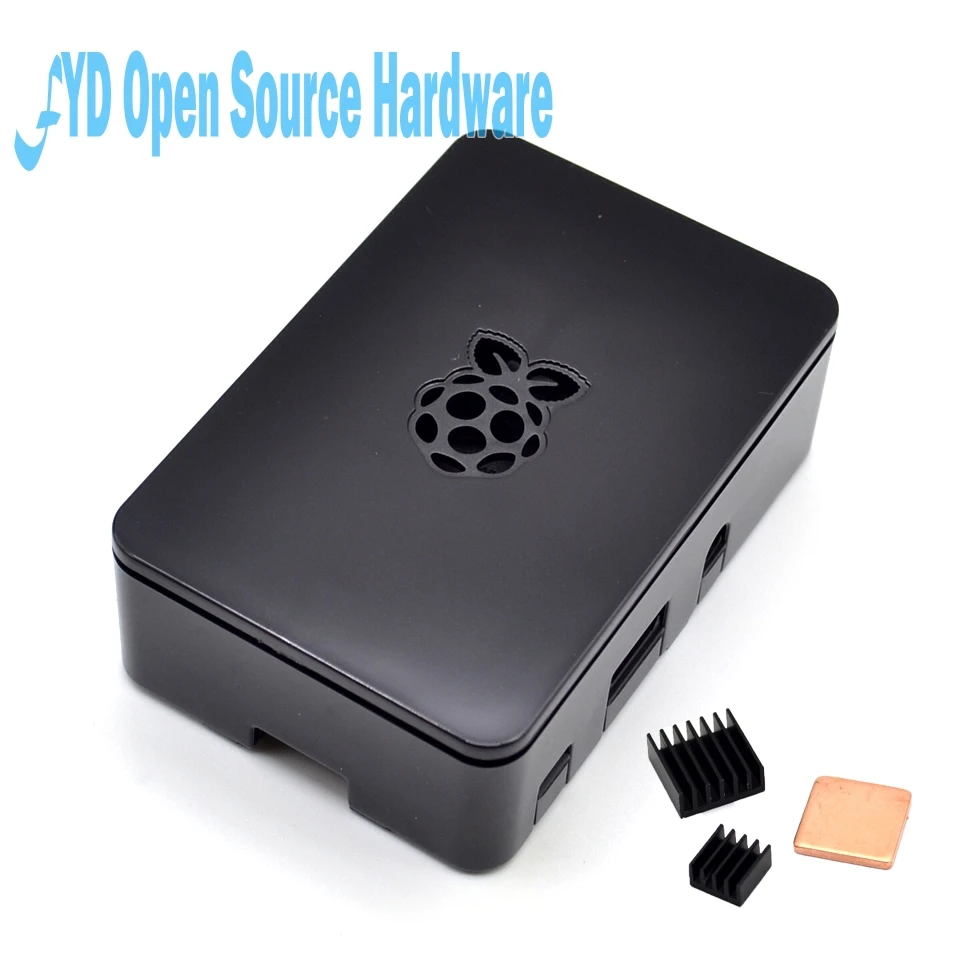 Raspberry Pi 3 ABS Case  black Box Cover Shell Compatible Raspberry Pi 2 Model B B+