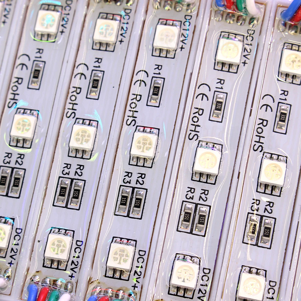 1500 шт./лот светодиодная буква 3LED 5050SMD водонепроницаемый светодиодный модуль IP65