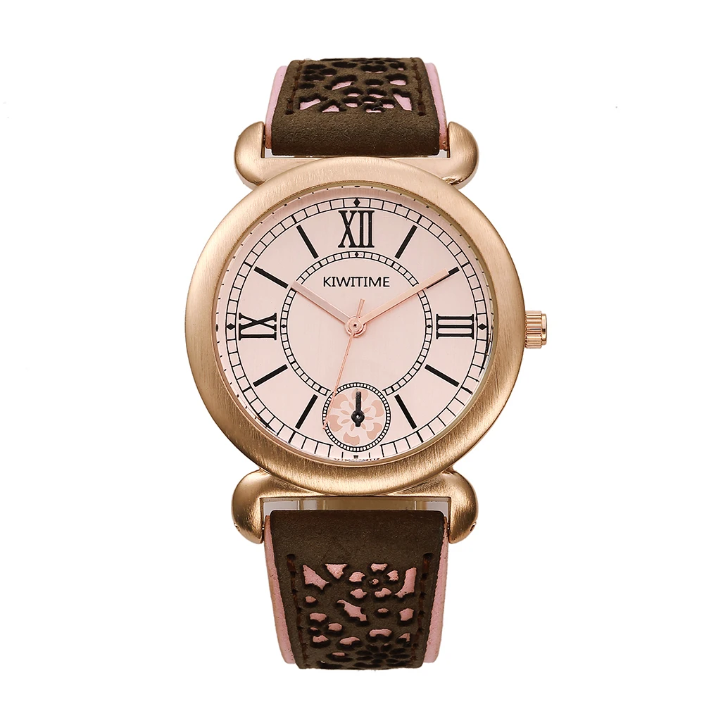

KIWITIME Cheap & Good Gift Dress Watches Women Fashion Luxury Watch Ladies Vintage Wrist Watch Clock Collection Christmax Gift