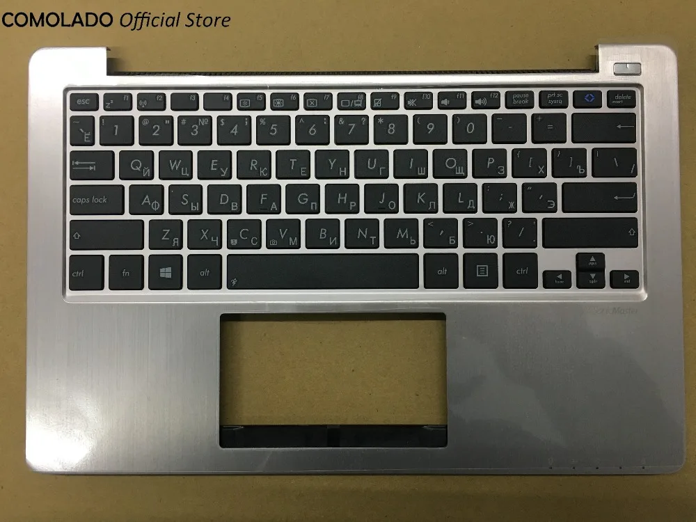 RU Russian keyboard For ASUS VivoBook S200E S200 X202 X202E Russian keyboard Topcase with Cover RU Layout -1