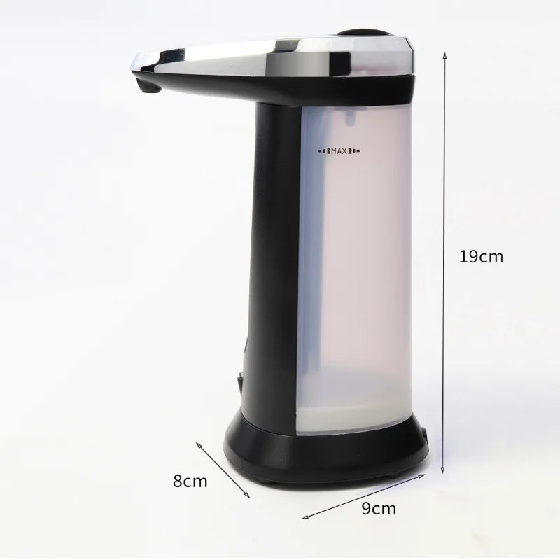 400 мл ручной автоматический дозатор жидкого мыла ABS гальванический Бесконтактный дозатор дезинфицирующего средства машина для ванной кухни