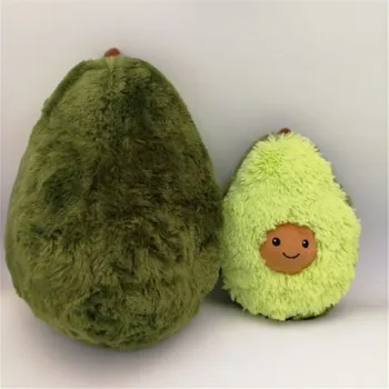 

2019 hot new products Stuffed Plush Avocado Toy Pillow Pillow Comfort Food Avocado Plush Pillow decoration Accessories tool