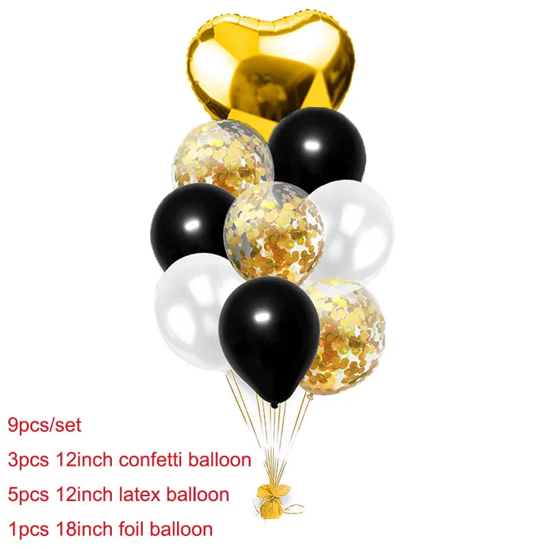 Воздушный шар для 60-летнего дня рождения, 60 лет, украшения для дня рождения, воздушный шар для взрослых на годовщину, латексный гелиевый баллон, фольга, корона, Балон, S7XN - Цвет: birthday 8