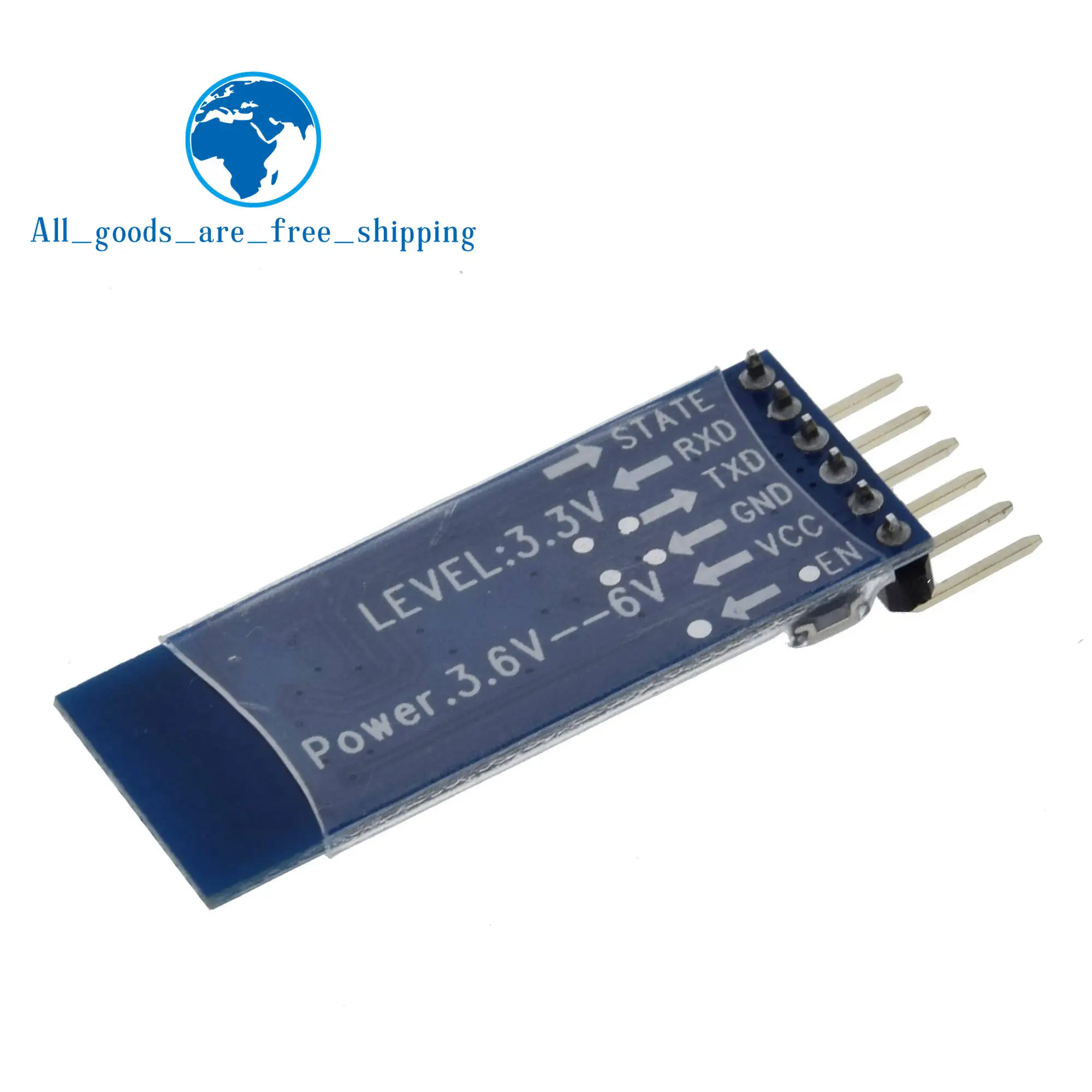 TZT HC05 HC-05 master-slave 6pin JY-MCU анти-реверс, встроенный Bluetooth серийный проходной модуль, беспроводной последовательный dai