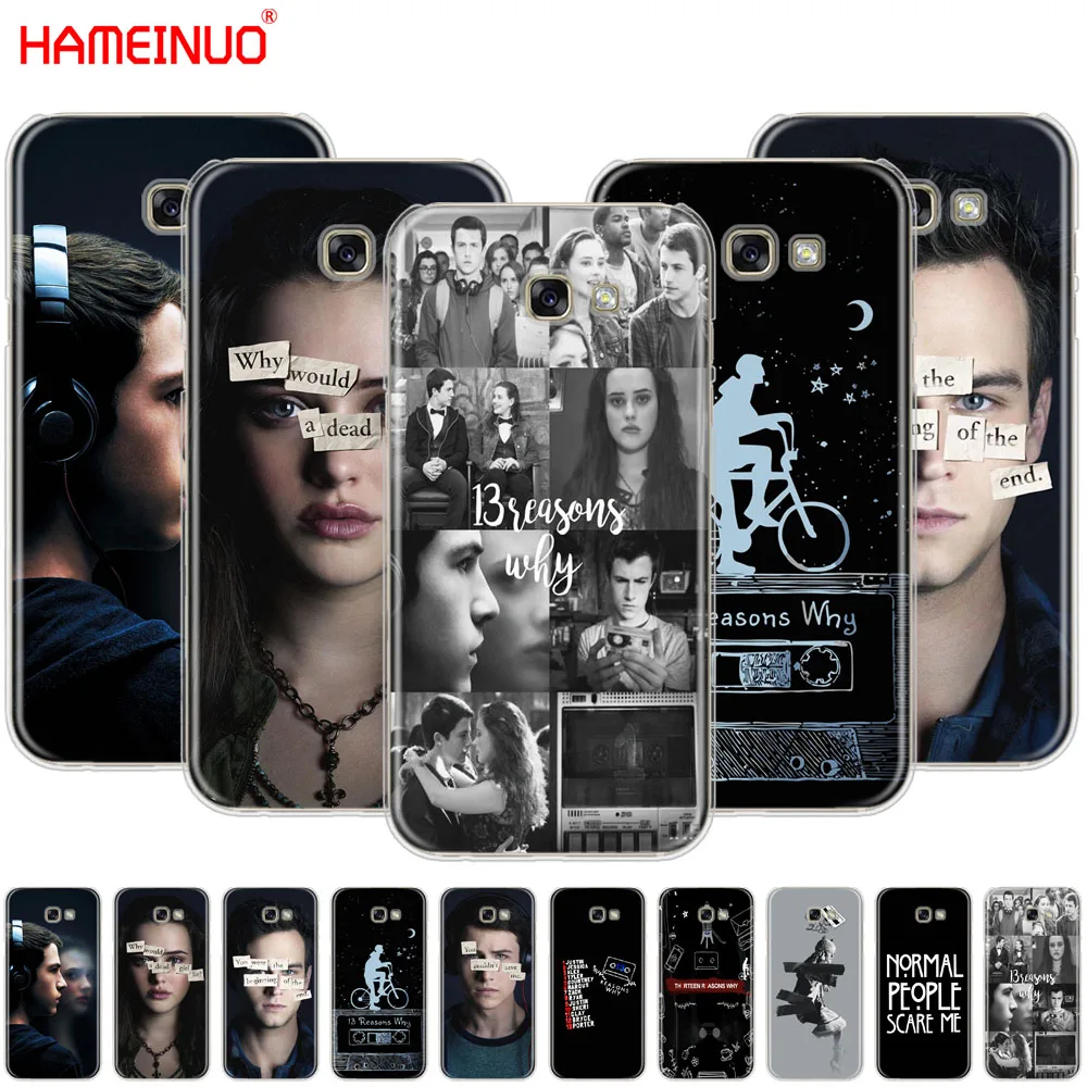 

HAMEINUO 13 reasons why Design Newly Arrived cell phone case cover for Samsung Galaxy A3 A310 A5 A510 A7 A8 A9 2016 2017 2018