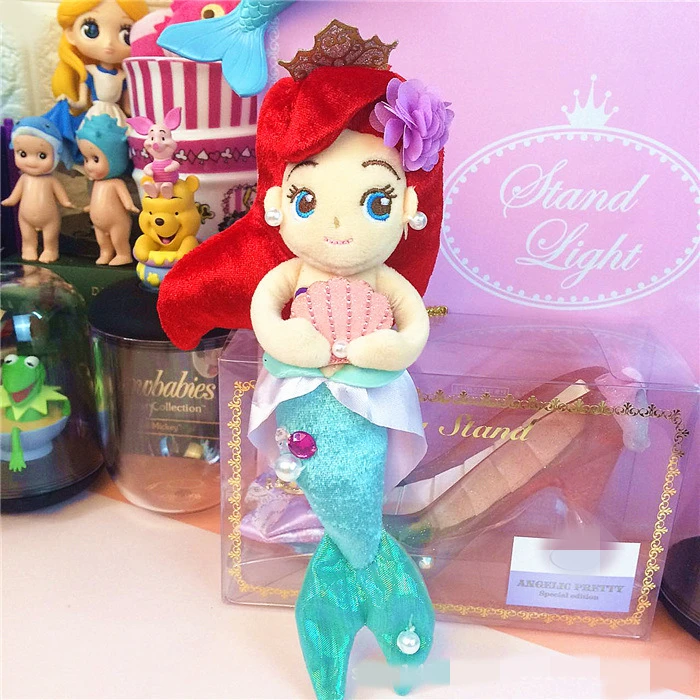 Оригинальная Милая Русалочка Ариэль принцесса мягкая плюшевая игрушка кукла дети девочка подарок на день рождения