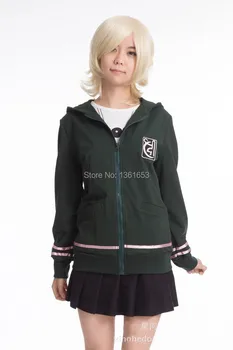 

Danganronpa 2 Dangan-Ronpa Chiaki Nanami Anime Cosplay Hooded Coat Zipper 100% cotton Hoodie Jacket cosplay Costume
