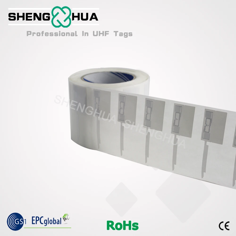 10 шт./упак. пассивный Печатный УВЧ защита от кражи RFID тег безопасности для украшений