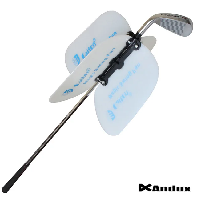 Andux Power Swing Fan Golf Club Swing Trainer Power Resistance Practice