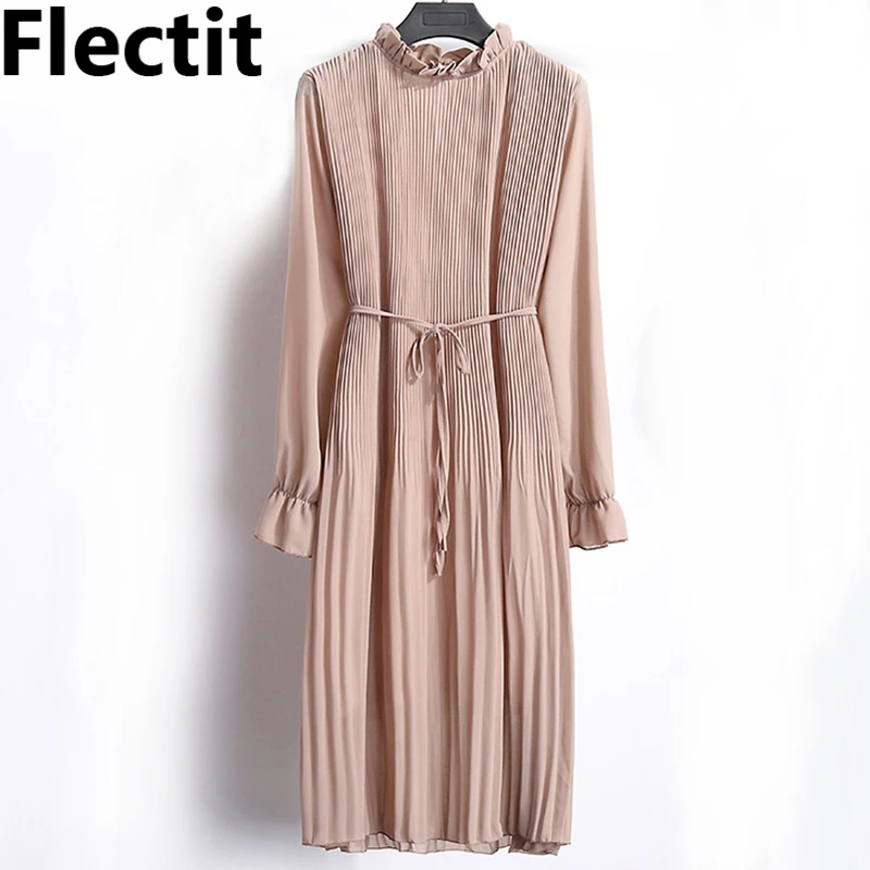 long sleeve flowy gown