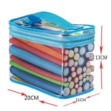 В моде 18 см 42 шт./компл. 7 видов стилей для завивки волос flexi для пластиковые волшебные бигуди DIY Длинные волосы локон инструменты