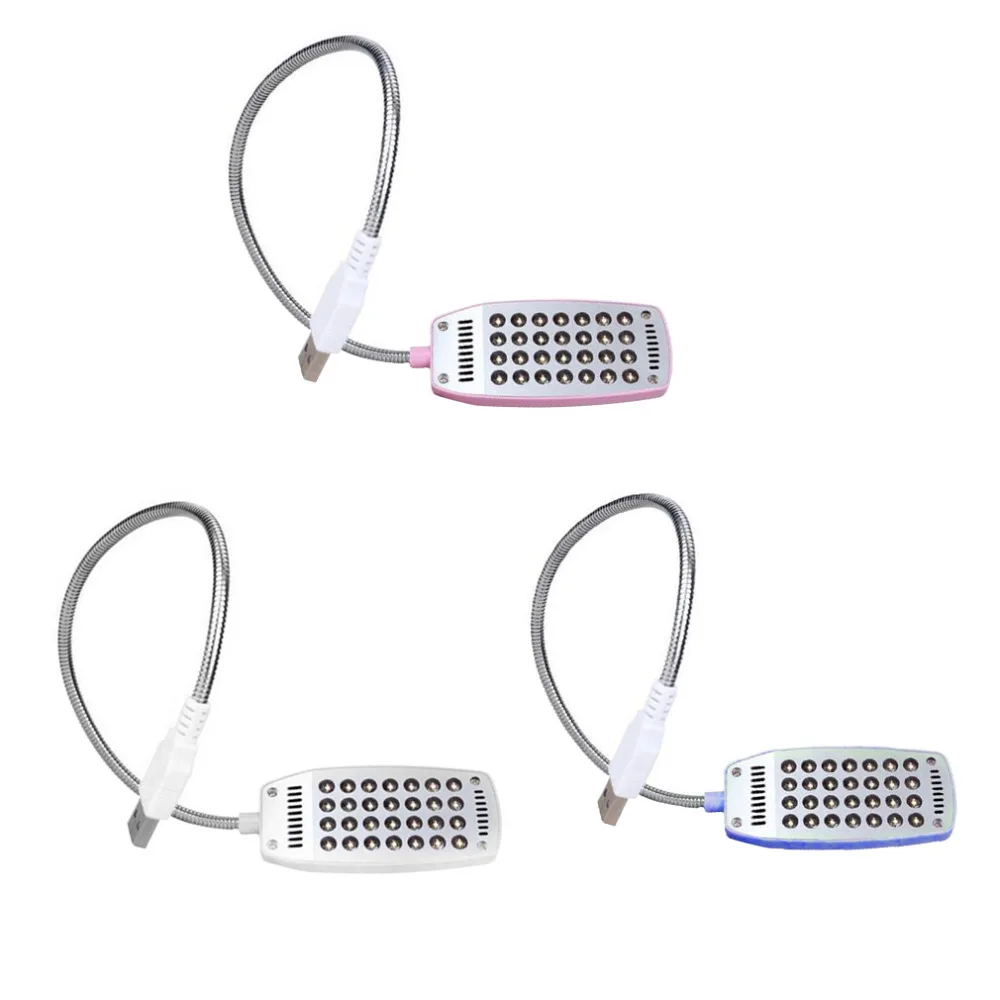 Светодиодная мини-лампа USB Гибкая Настольная лампа для компьютера Lampe ноутбука ПК