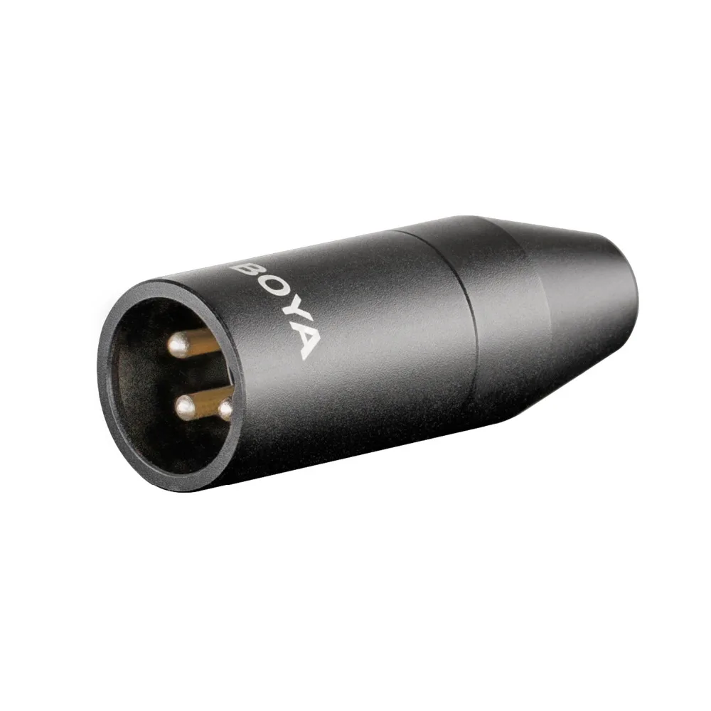 BOYA 35C XLR 3 5 мм (ТРС) мини джек Женский микрофон адаптер для pin Штекерный разъем