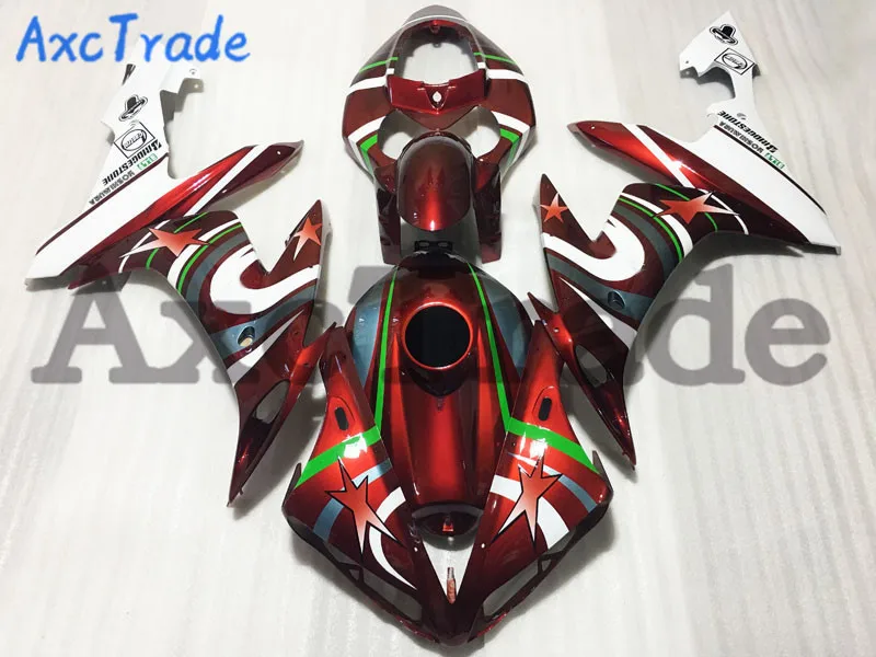 Высокое качество ABS Пластик подходит для Yamaha YZF1000 1000 R1 2004-2006 04-06 Moto индивидуальный заказ мотоциклов обтекателя Kit Кузов