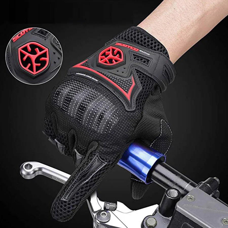Перчатки SCOYCO moto rcycle дышащие перчатки для грязного велосипеда Guantes de moto защитные перчатки для рук для moto rcycle