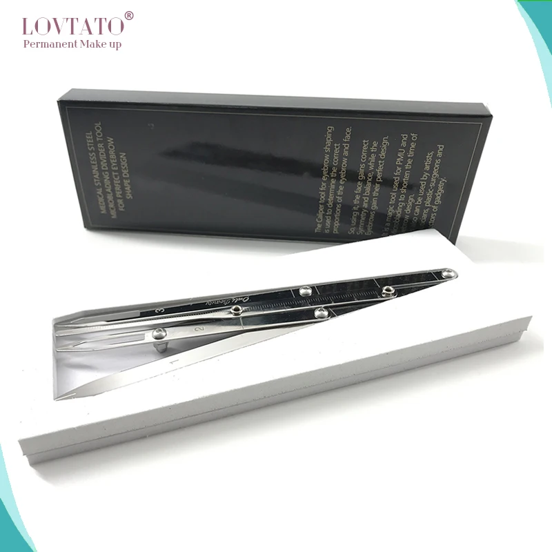 

Stainless steel Golden Ratio Divider Flexible Stylish Eyebrow Shaping microblading Tools Eyebrow CALIPERS PMU tattoo accessories