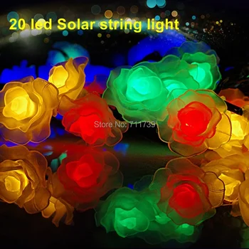 

1set 20 led Solar Christmas Lights solar Fairy String Lights for Outdoor, Gardens, Homes, Wedding, Christmas Party, Waterproof