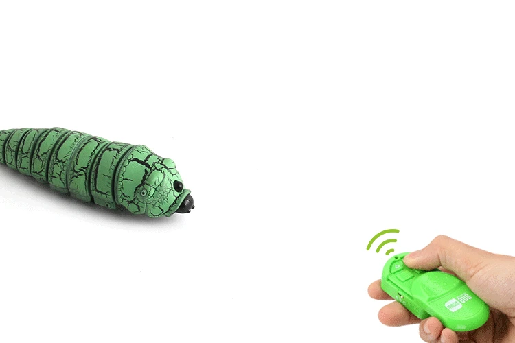 RC Caterpillar Tricky Spoof Reptiles Infrared Remote Control Ghost Bug  Electric rc Animal Toys|RC Robots &amp; Animals| - AliExpress